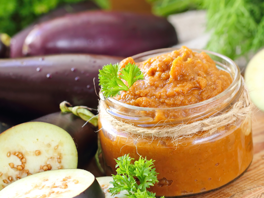 Kaviaar van aubergines