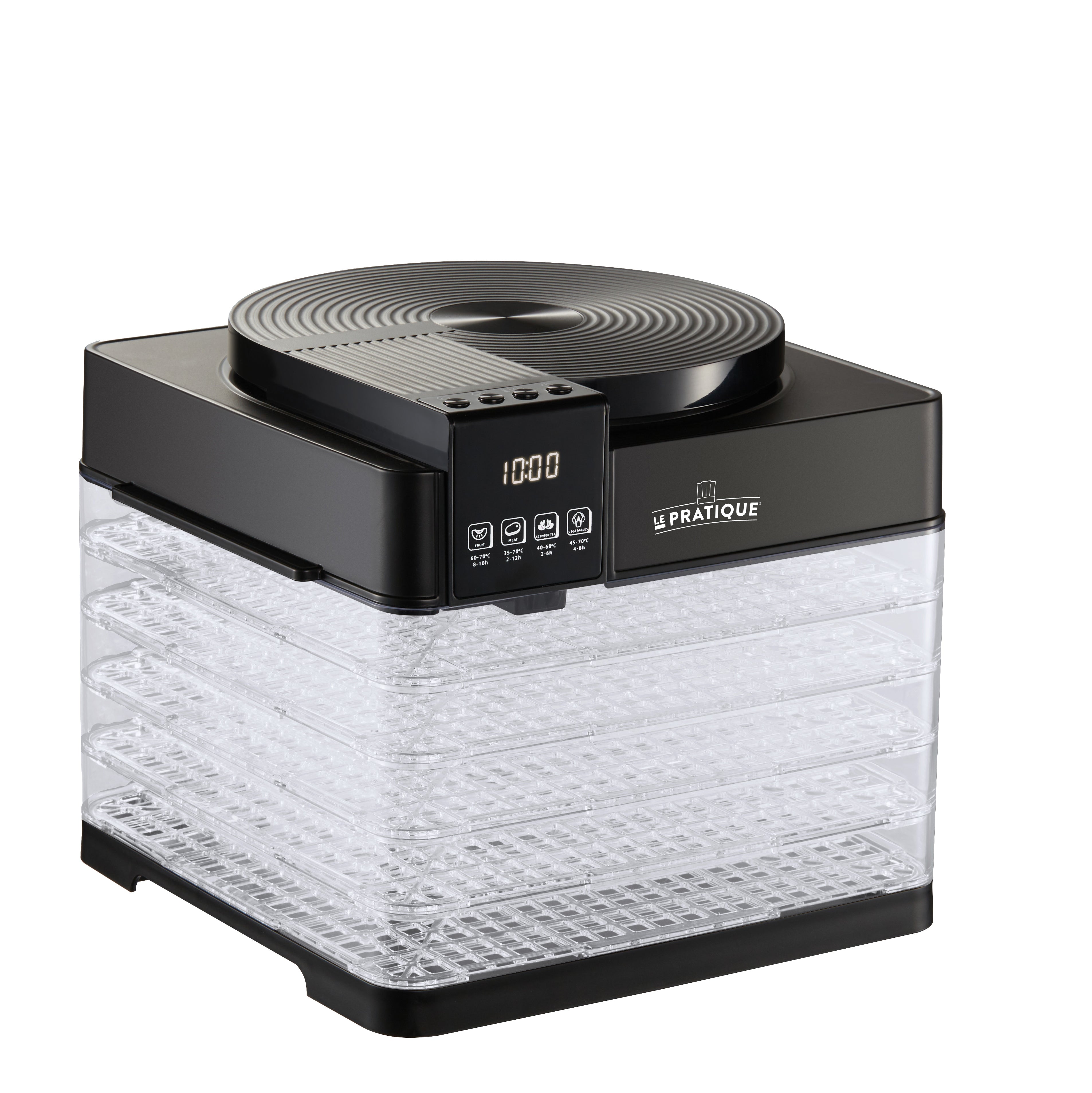Voedseldroger Compact - 5 Trays - Digitale Timer - 380W