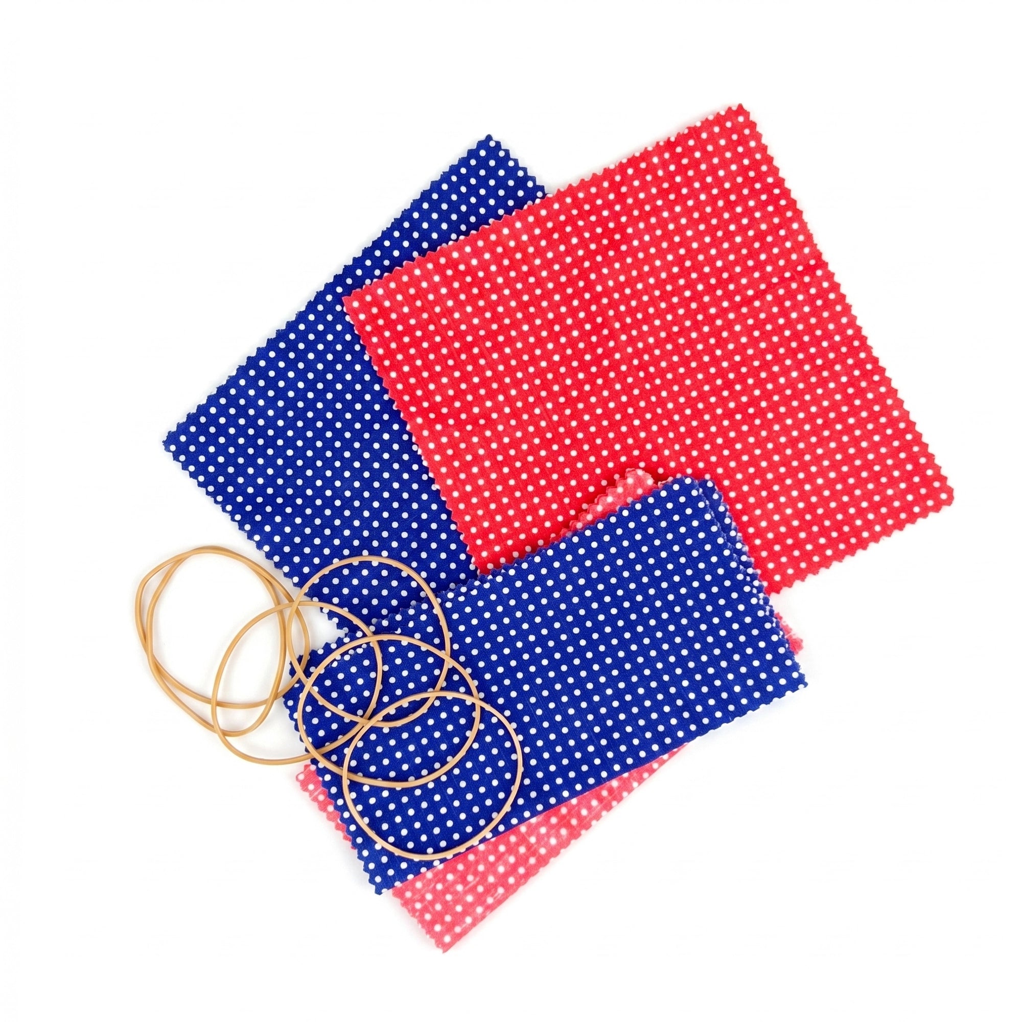 Le Pratique - 6 Katoenen Doekjes voor Inmaakpotten - Jampotten 15x15 cm - set van 6 - productfoto 3