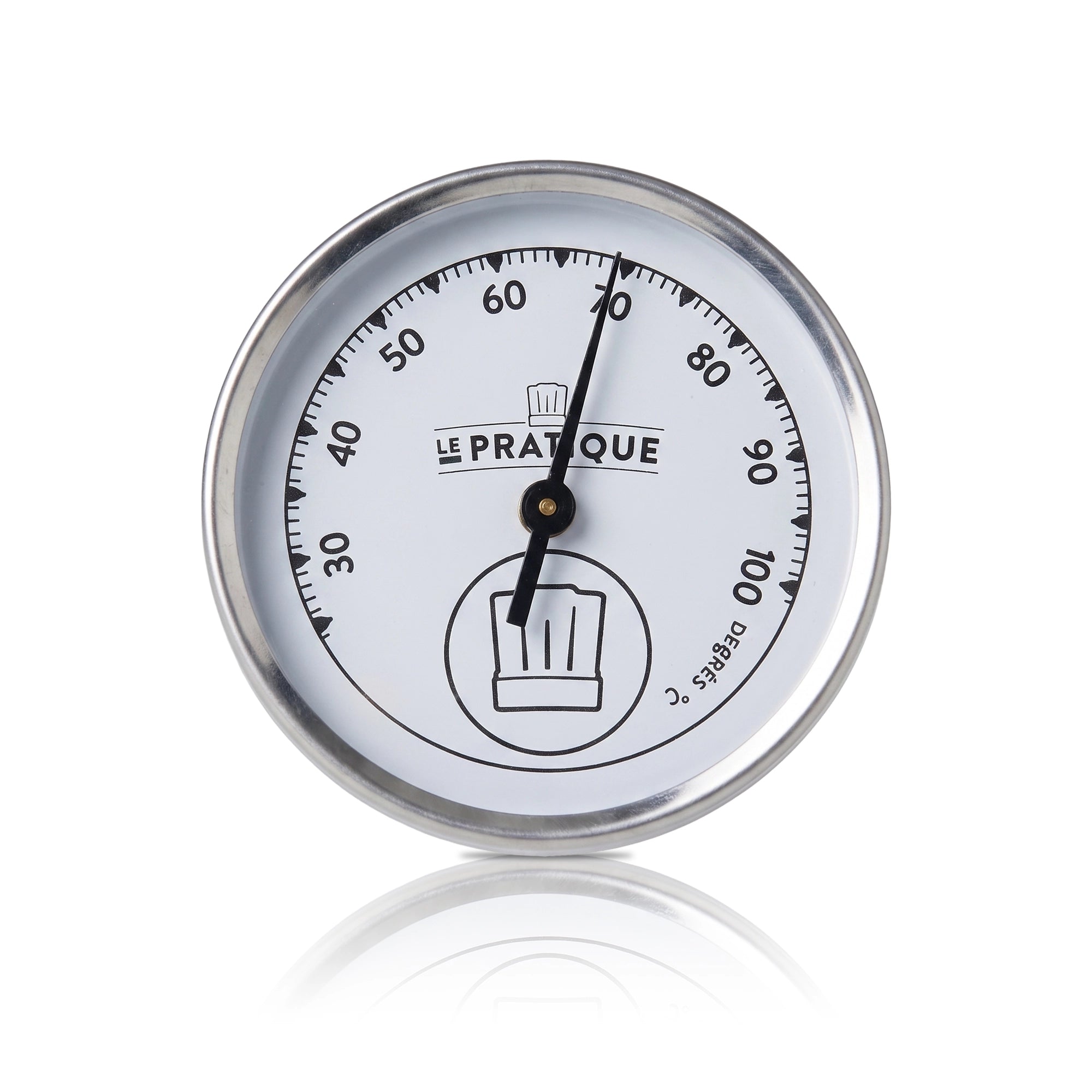 Le Pratique - Inmaakthermometer - Wijzerthermometer voor Weckketel en Inmaakpan - productfoto miniatuur
