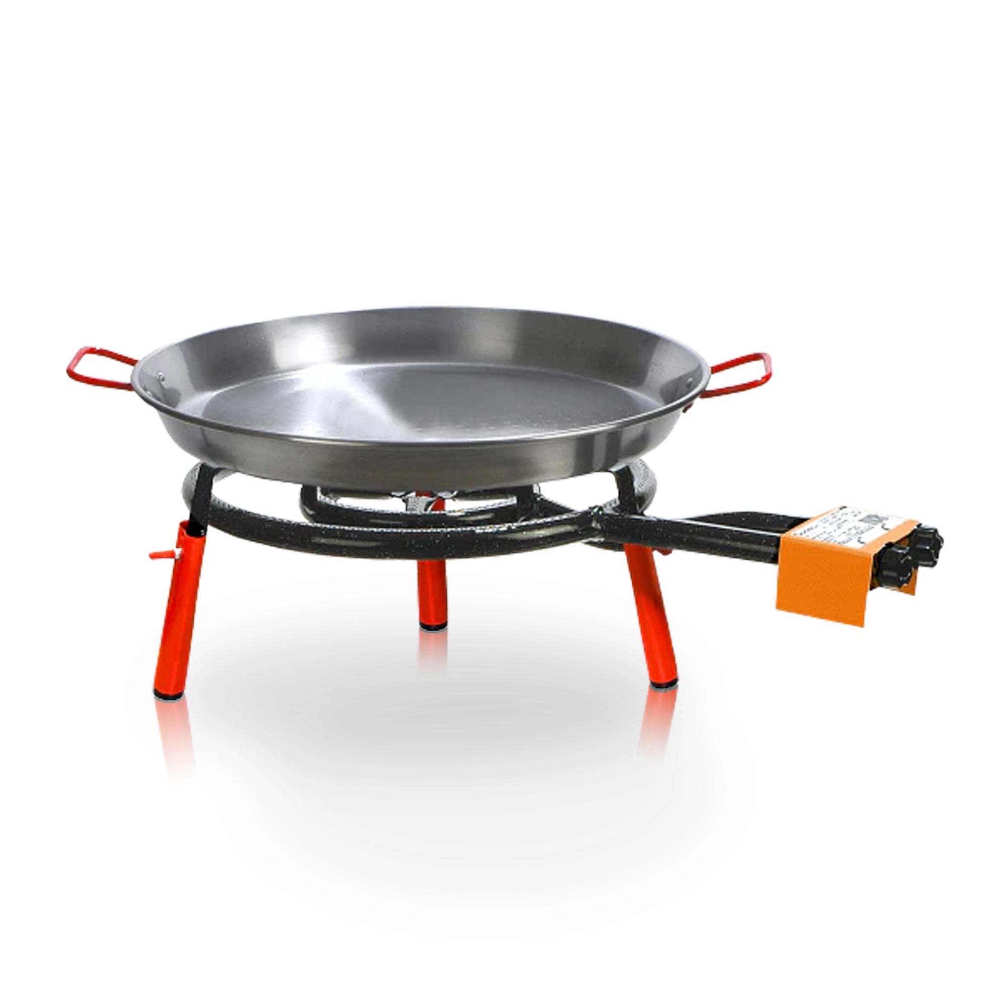 Le Pratique - Paellapan Valencia 6-12 personen - 46cm met Gasbrander - Laag model - productfoto miniatuur