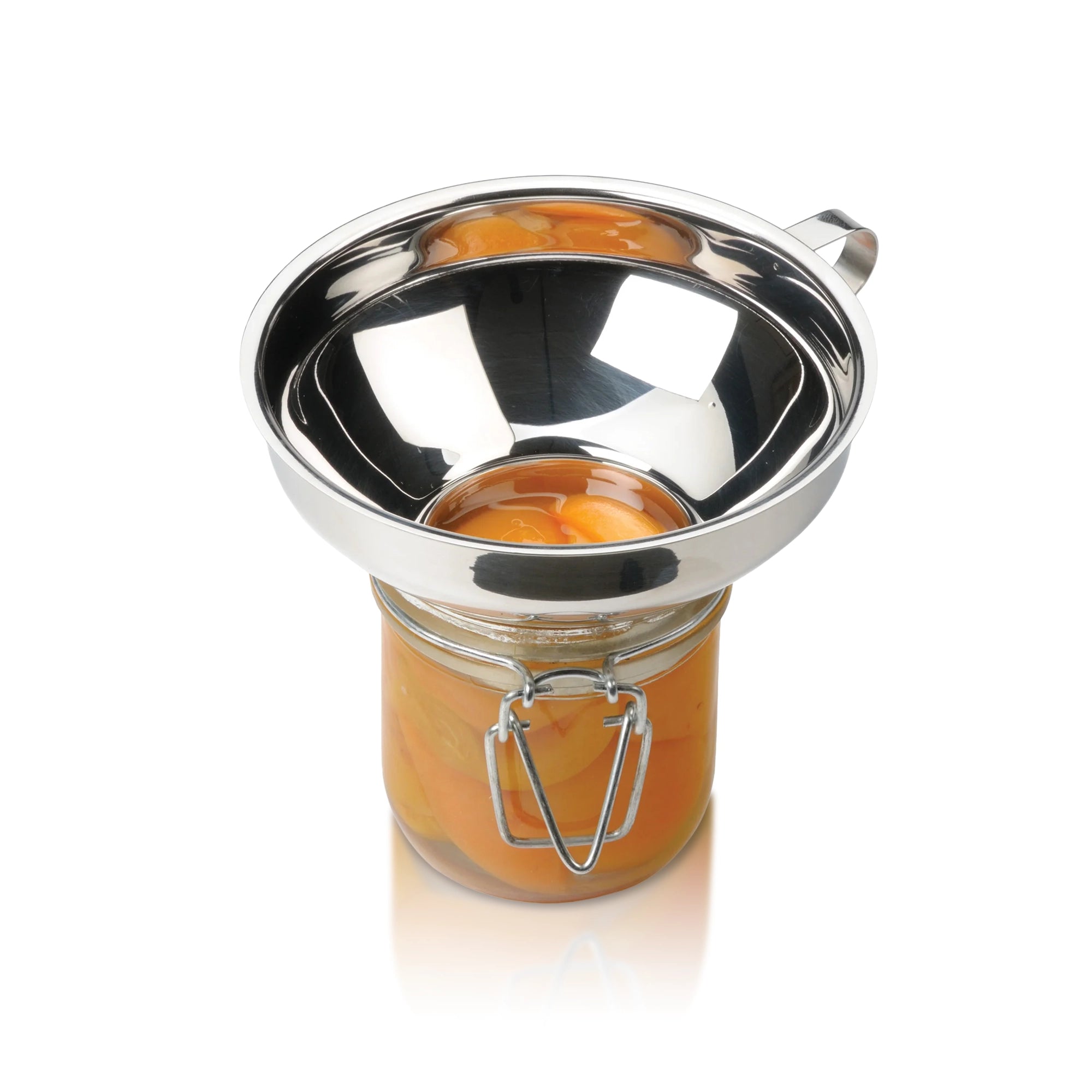 Le Pratique - Trechter RVS - Brede vultrechter - Jam trechter - detail