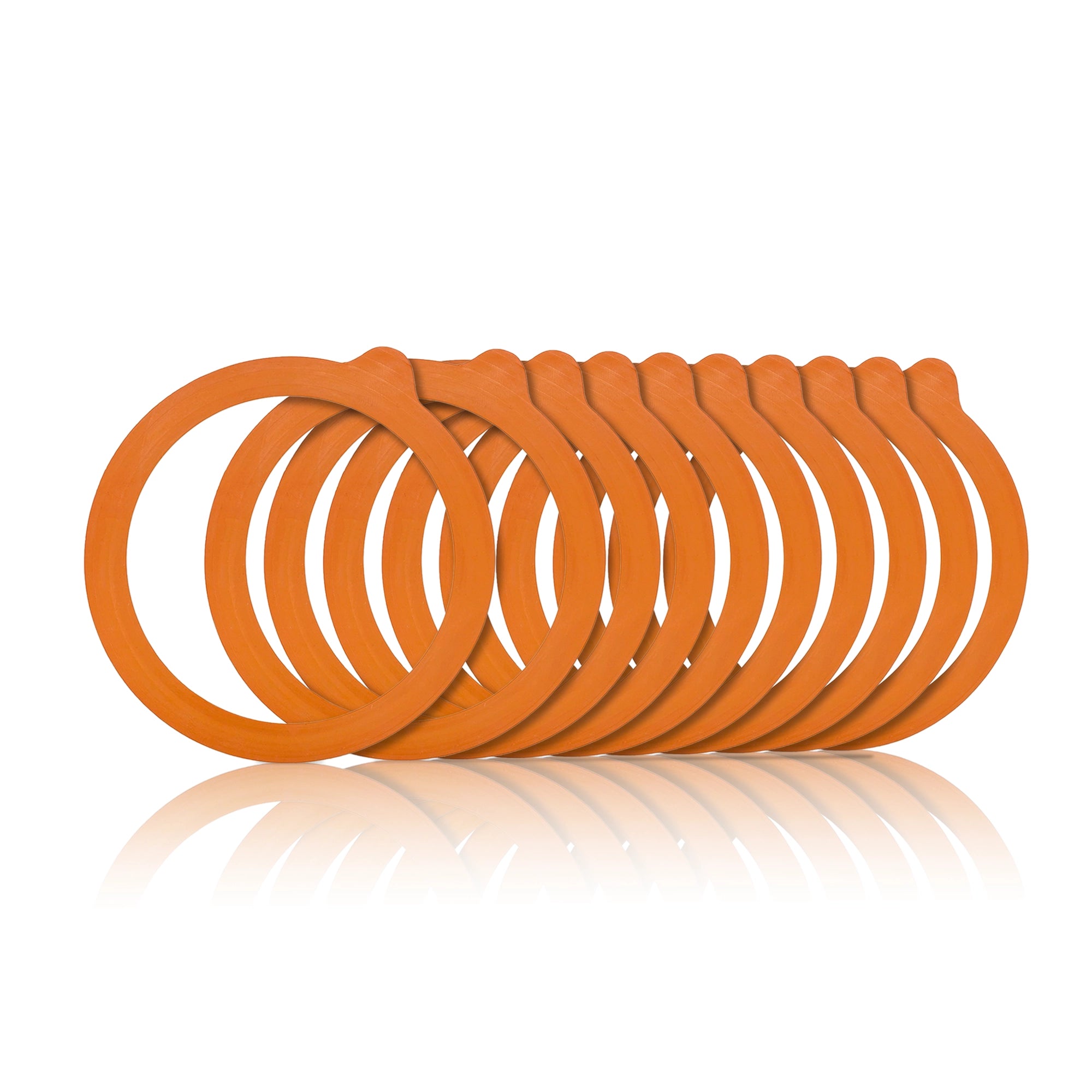 Le Pratique - Universele Rubberringen voor Weckpot - 85mm - Set van 10 - productfoto
