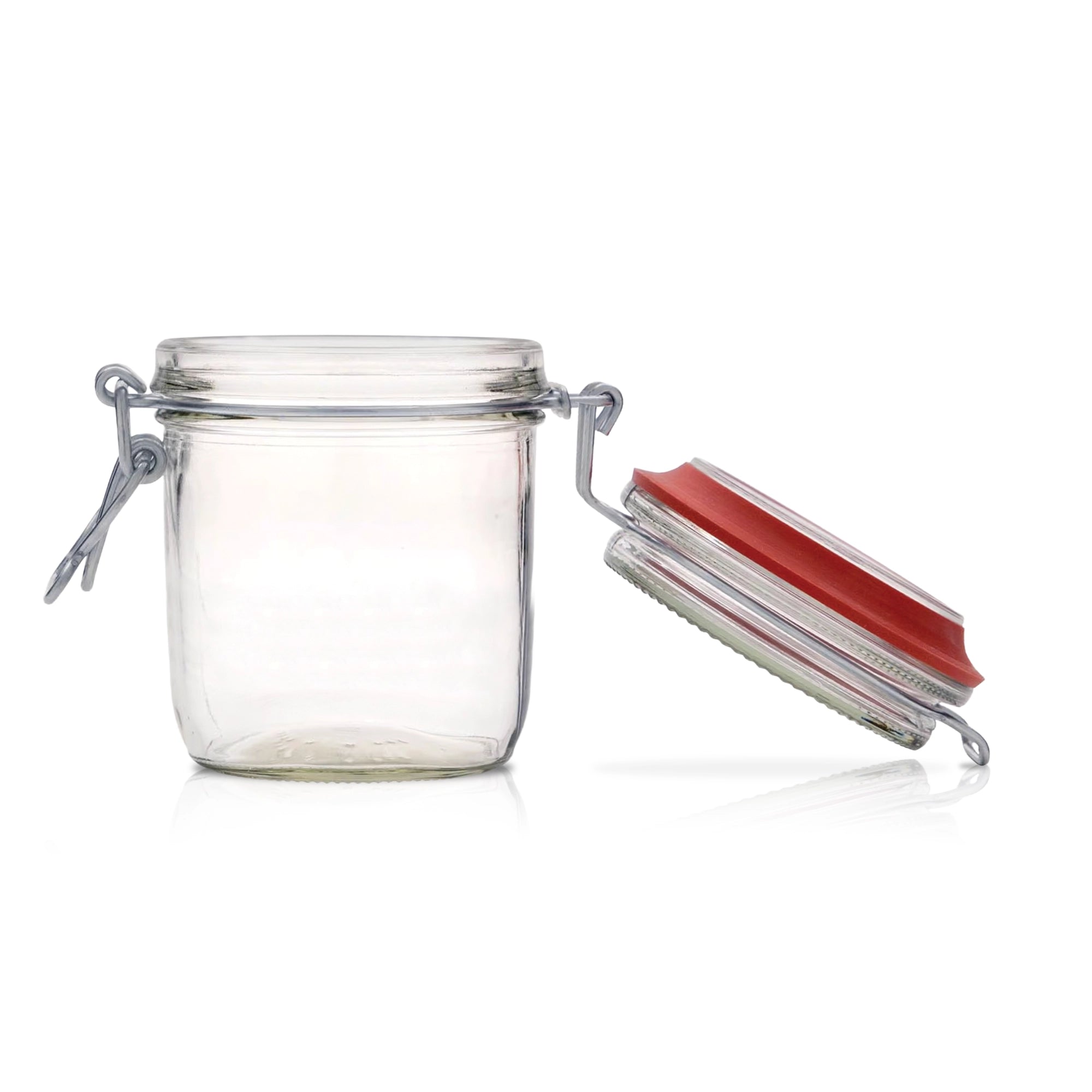 Le Pratique - Weckpot - 0,5 Liter - Rond 500ml - open