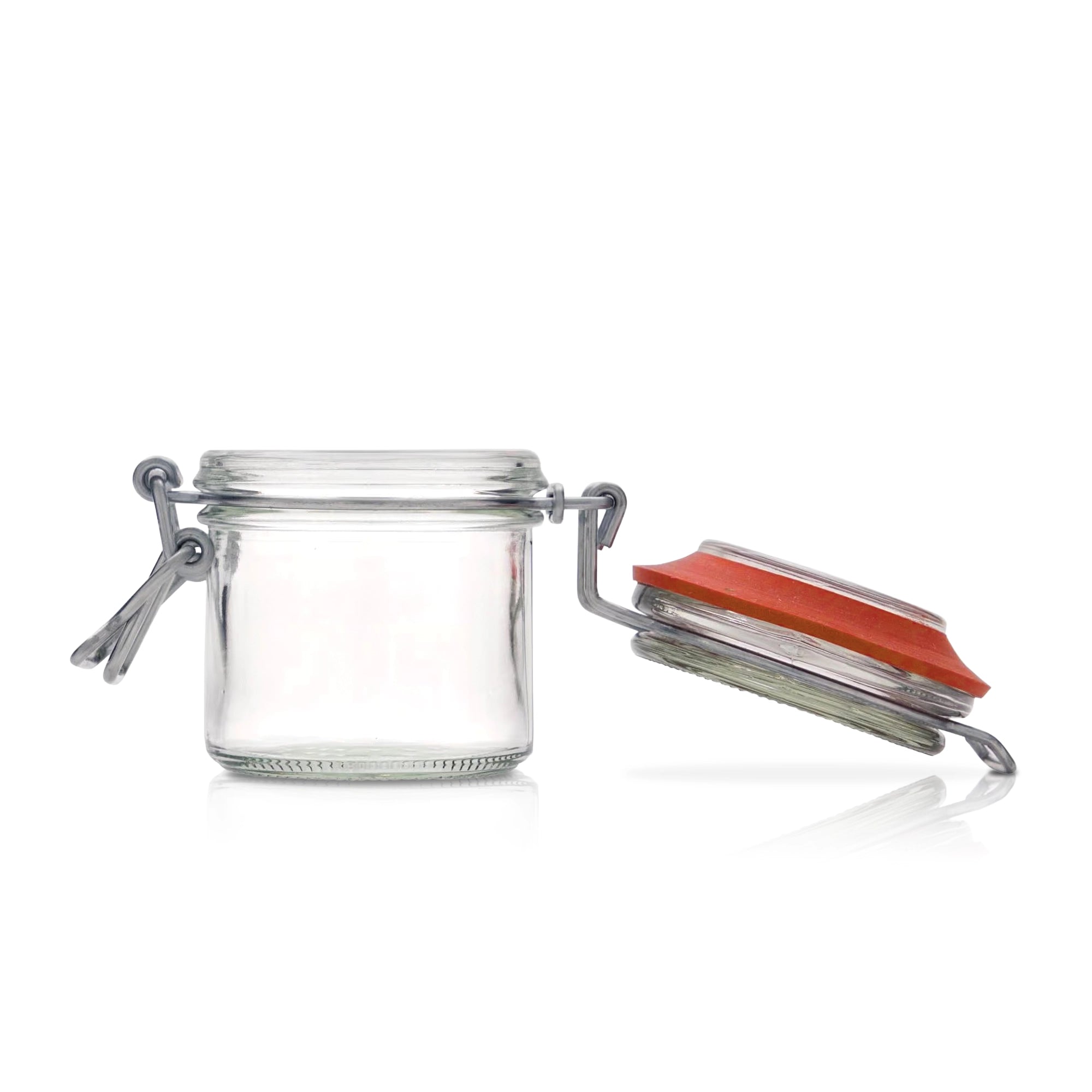 Le Pratique - Weckpotje - 0,125 Liter - Rond 125ml - open